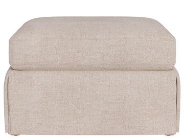 Hudson Skirted Ottoman -Special Order thumbnail